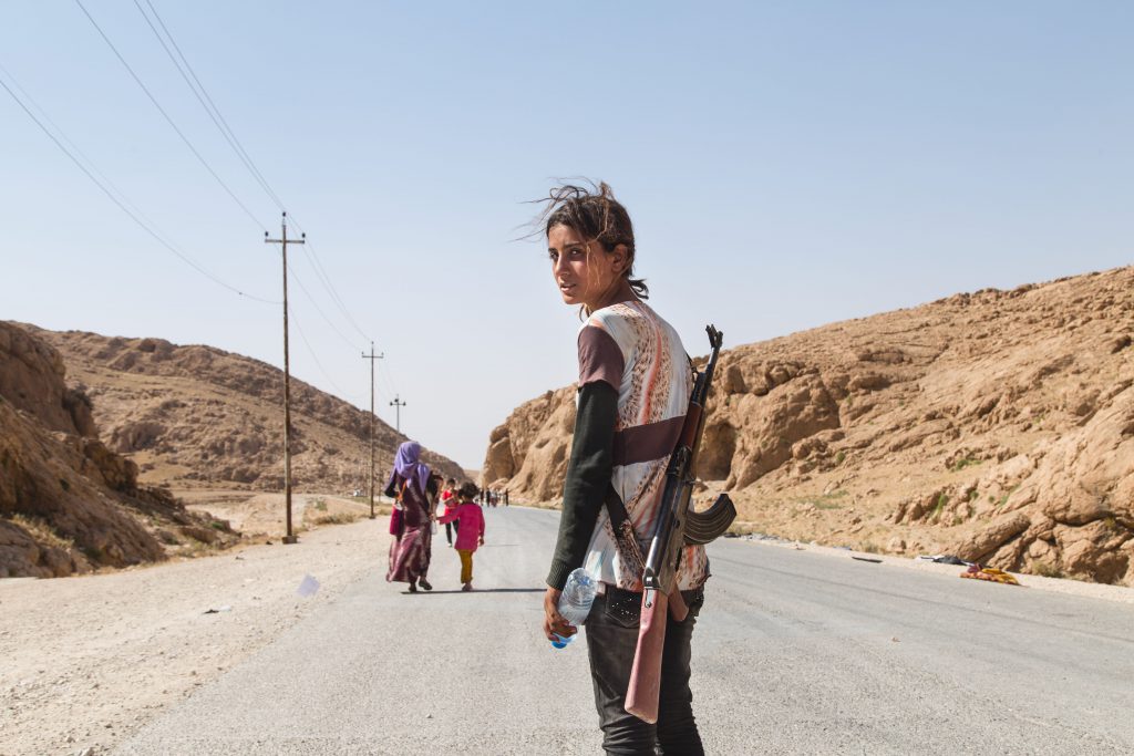 Yazidi in fuga - foto di Zmnako Ismael | Metrography